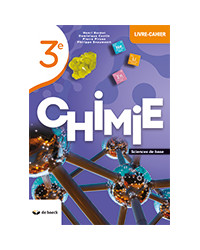 Chimie 3 - Sciences de base - Livre-cahier